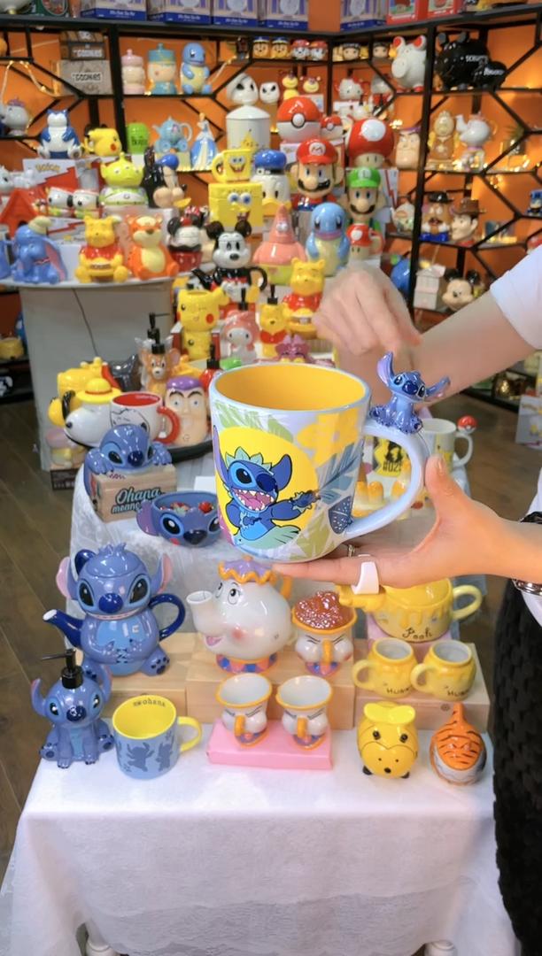 【闪购商品】陶瓷1夏威夷风联名史迪仔