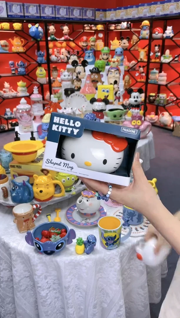 【闪购商品】1@@KT猫陶瓷杯子礼盒陶瓷杯