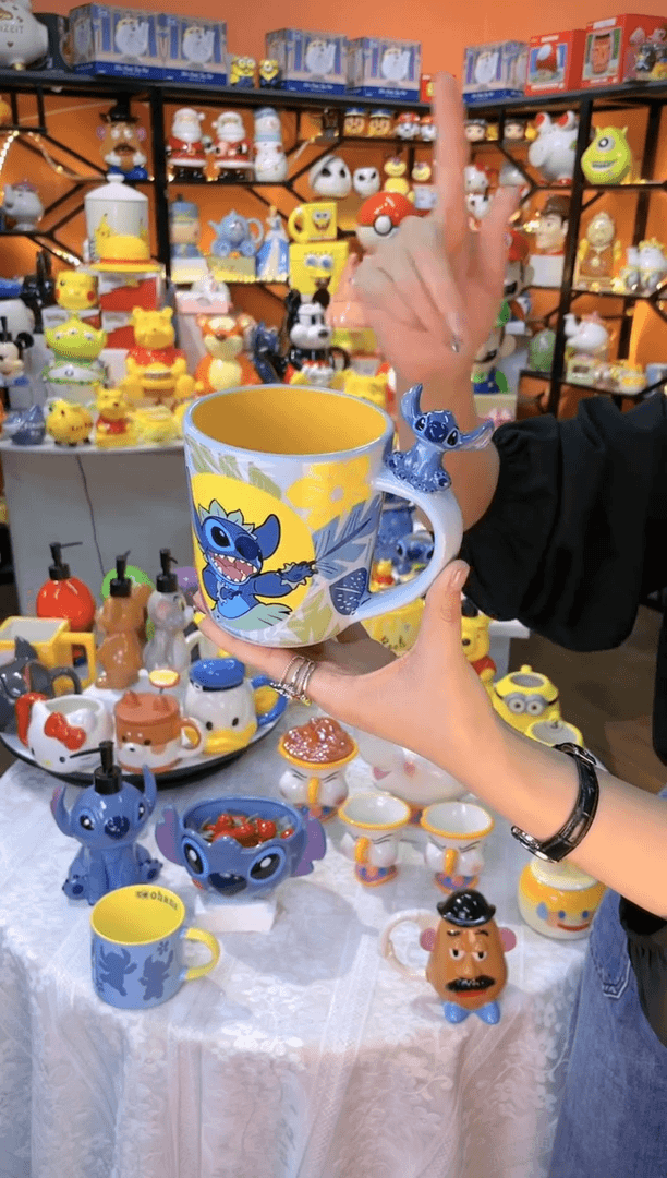 【闪购商品】陶瓷1夏威夷风联名史迪仔