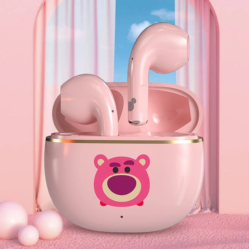 Disney/迪士尼入耳式降噪蓝牙耳机可爱音乐通话无线运动手机通用