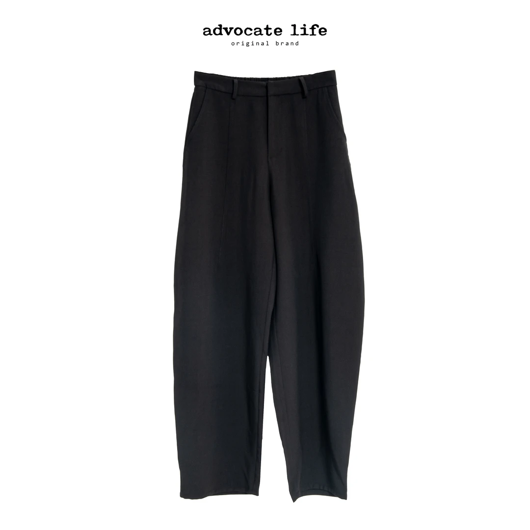 生活主张 Advocatelife上新时尚简约纯色宽松百搭休闲裤HQ161309