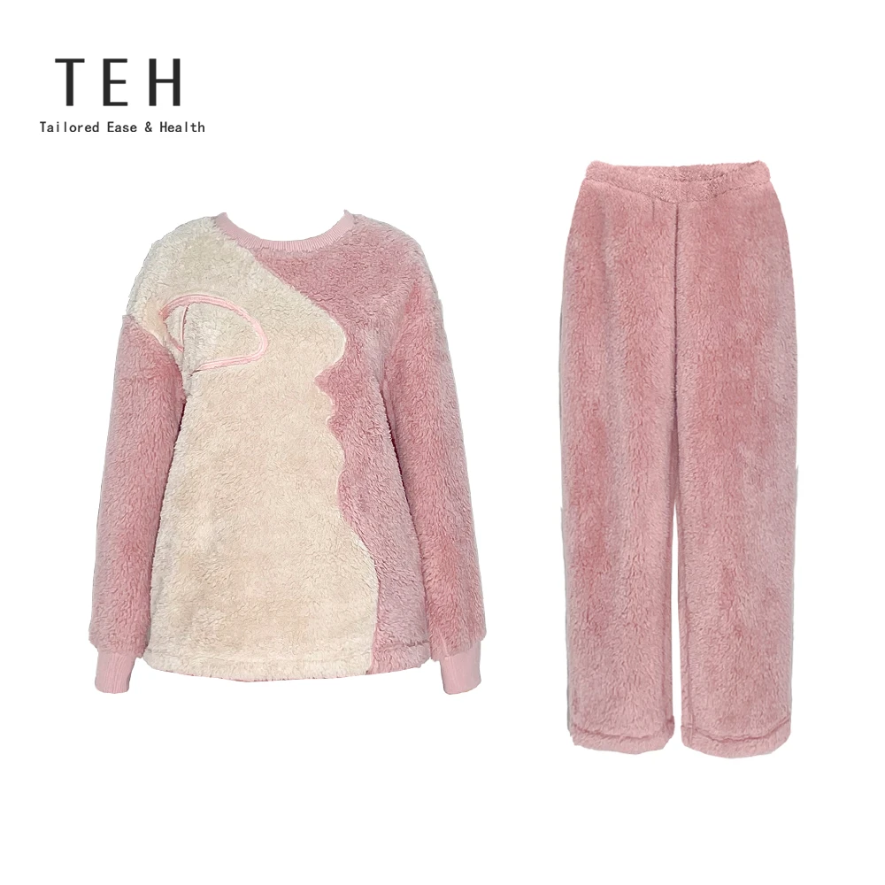 TEH人脸男女同款情侣家居服睡衣套装 WC202106