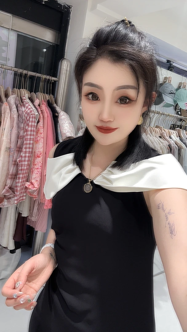 2024年夏季新品拍这个气质时尚连衣裙