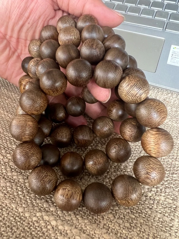 沉香手串16圆珠保14克多样性发1