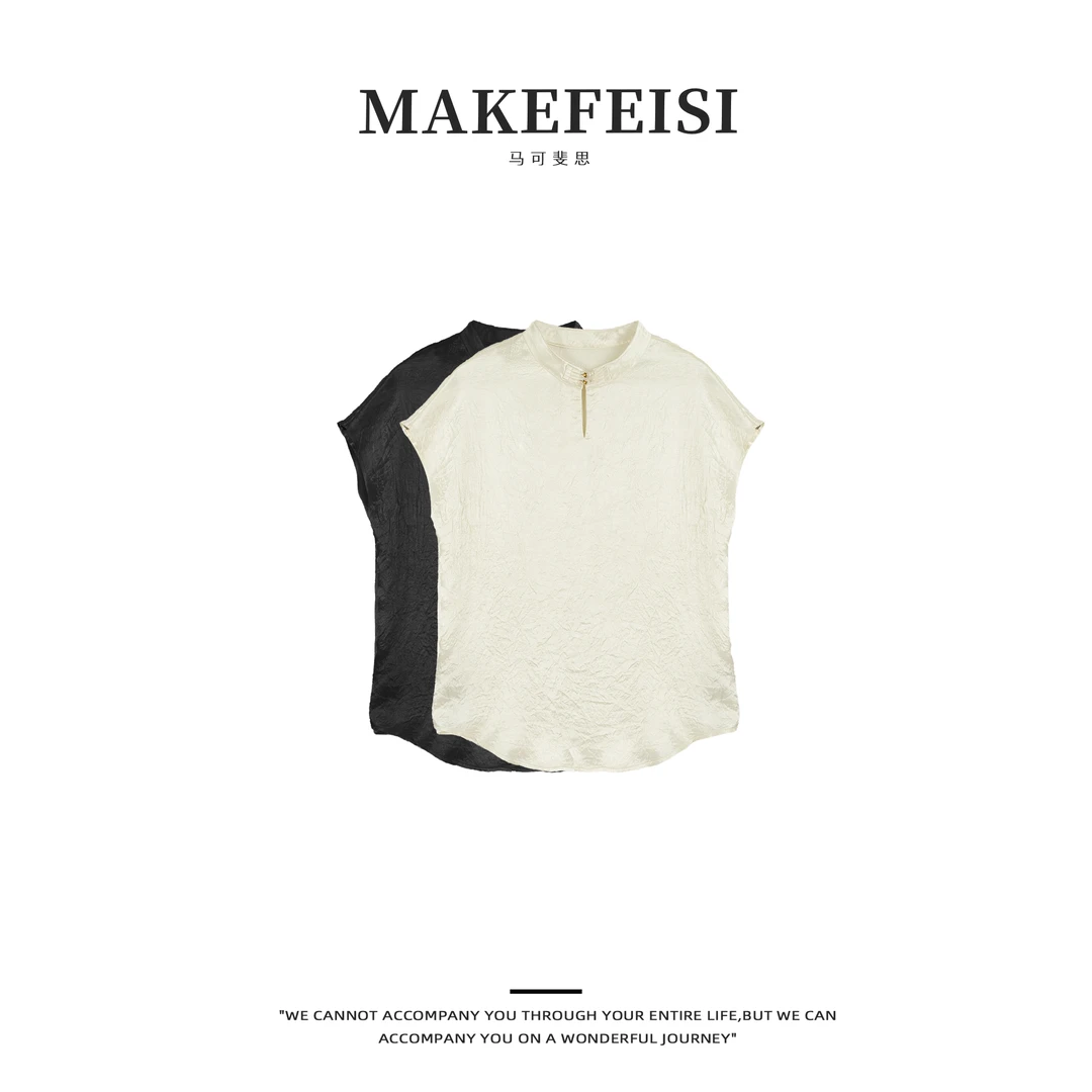 【福利专属】醋酸新中式盘扣衬衫SY_C110