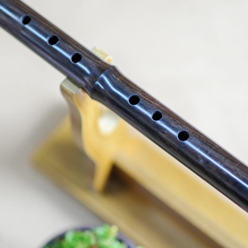 青叶箫帮手作精品紫光檀南箫