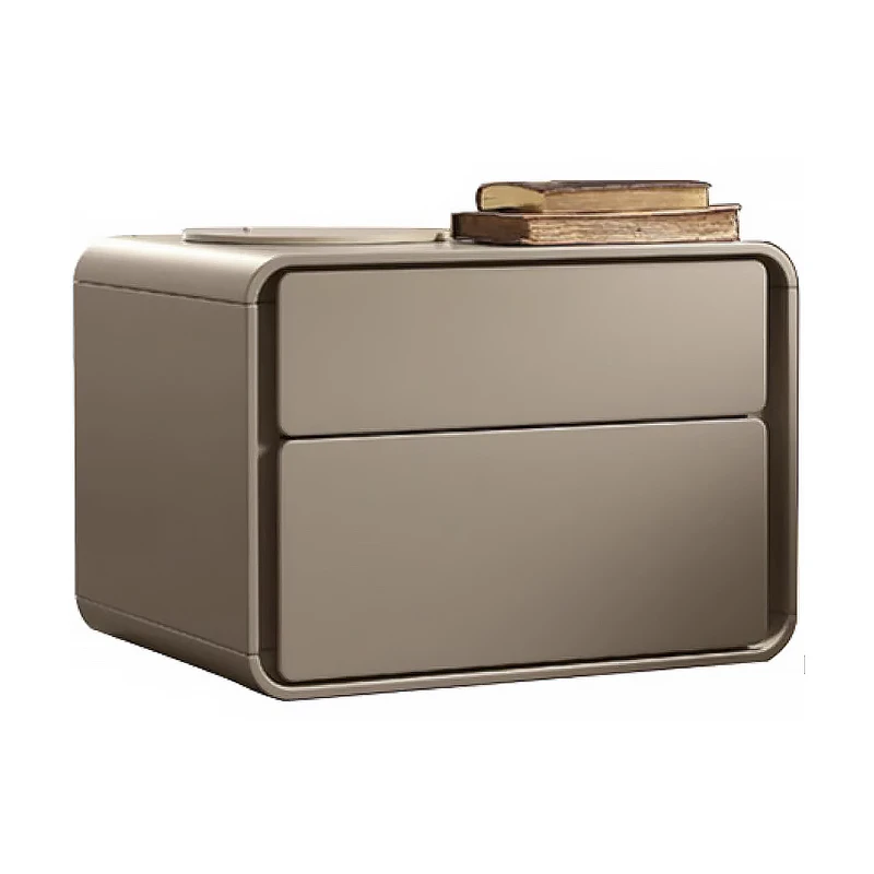 【zamaco品牌】[实价] 意式极简烤漆双层卧室床头柜