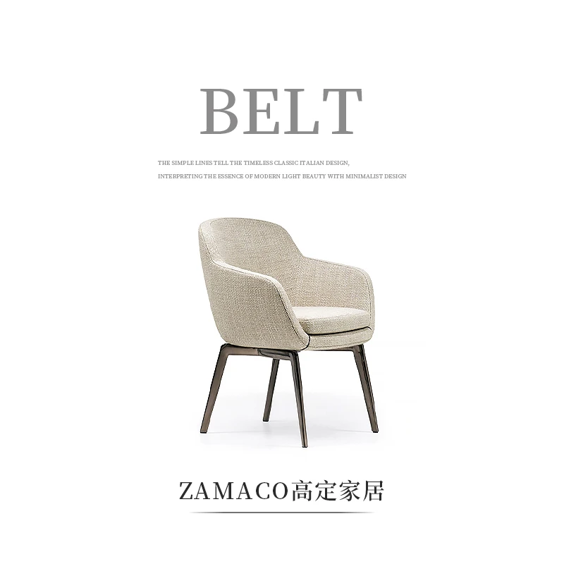 【zamaco品牌】[实价] 意式极简靠背椅家用餐椅