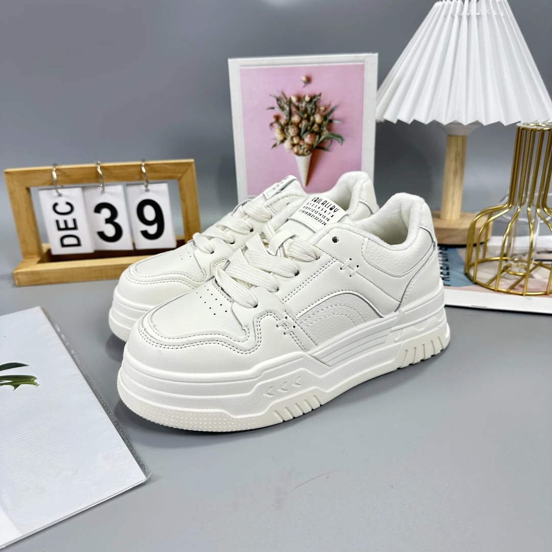 秋冬厚底低帮百搭休闲鞋/018-1