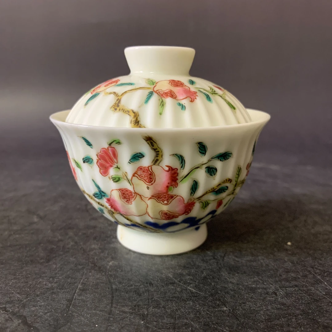 z22303花卉陶瓷茶杯