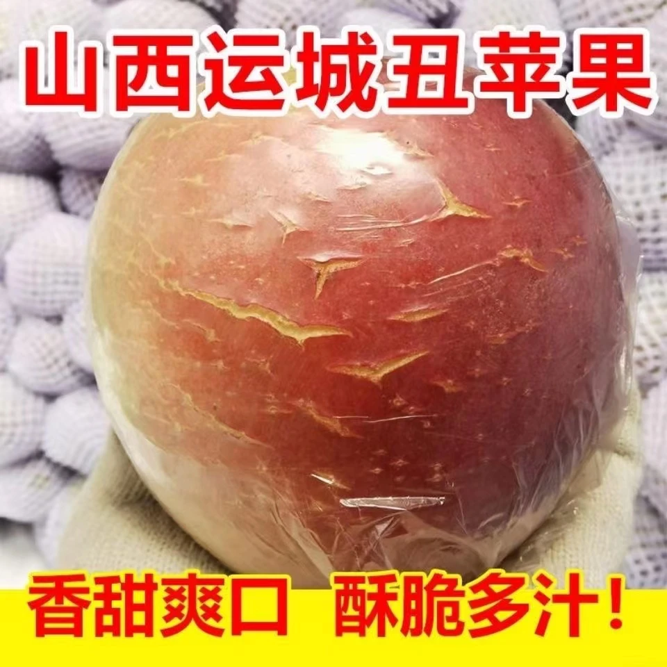 【早熟红富士】山西运城红富士丑苹果冰糖心脆甜10斤/5斤平安果