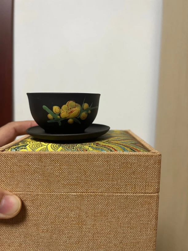 贴花杯子一套茶具