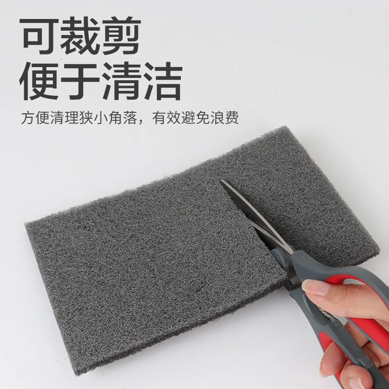 （进口）3SSS 韩国百洁布 刷锅底去油污神器 双面用碗布擦锅