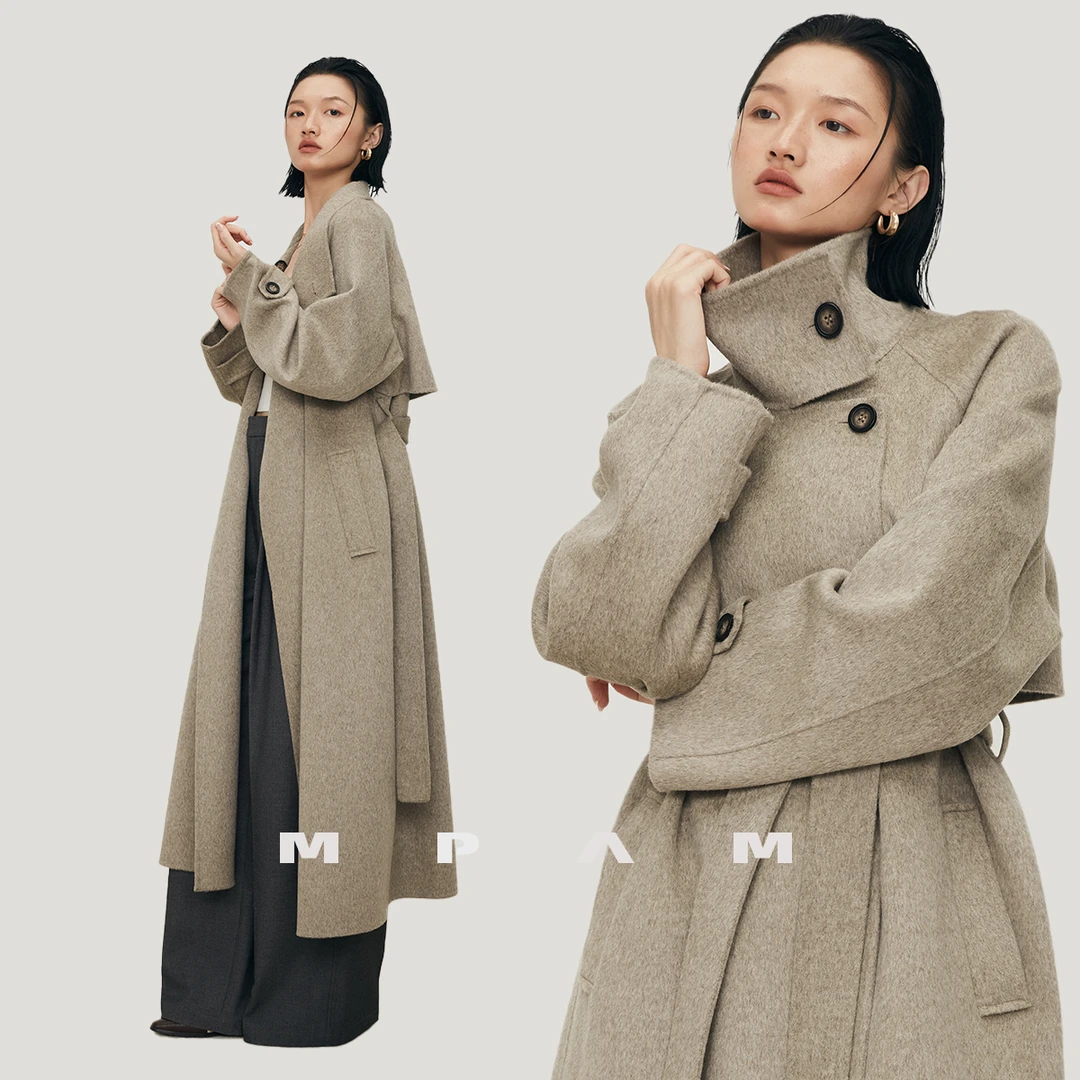 MPAM绵羊毛羊绒双面呢大衣经典时尚轻奢羊毛外902店铺