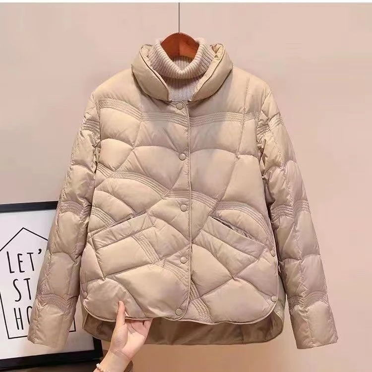 2023新款羽绒服短款轻薄羽绒服女款年冬新款小个子薄款时尚洋气秋