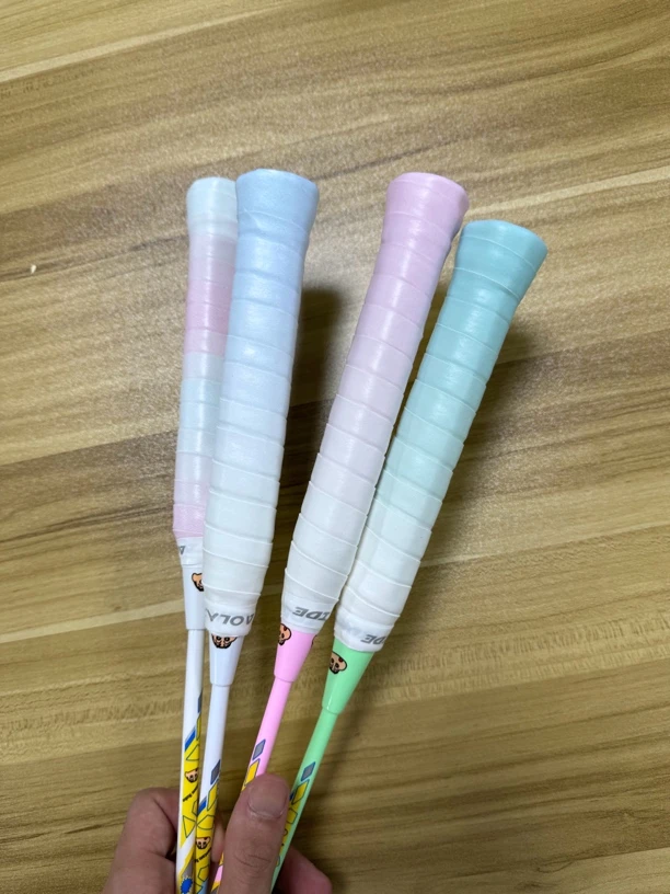 102c新品羽毛球拍渐变彩手胶网球拍减震防滑吸汗粘手缠带运动专用