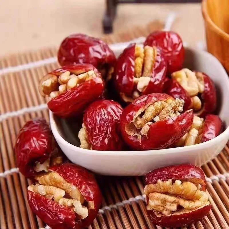 新疆灰枣夹核桃[发100包]独立包装休闲零食