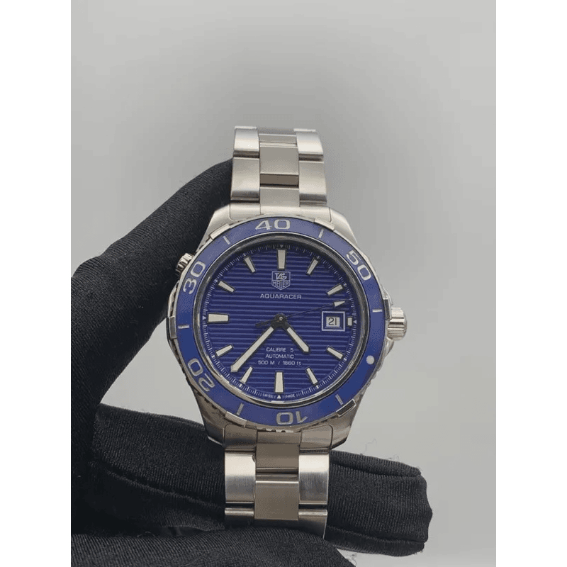 95新 品牌 95新 TAG Heuer/泰格豪雅 竞潜系列 表径：41mm 公价：19