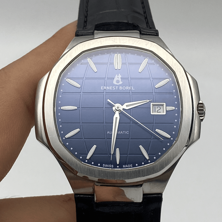 95新 Ernest Borel/依波路 复古系列 表径：42.5mm 公价：6980