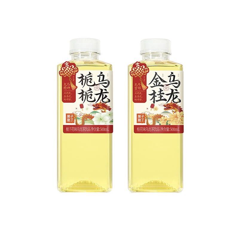 【新年款】果子熟了无糖茶金桂乌龙茶栀栀乌龙茶饮0糖0脂饮品饮料