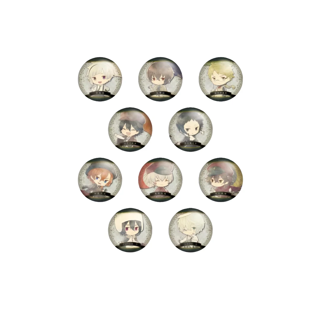 【代拆】日谷文豪野犬 Q版vol.2撑伞雨伞吧唧