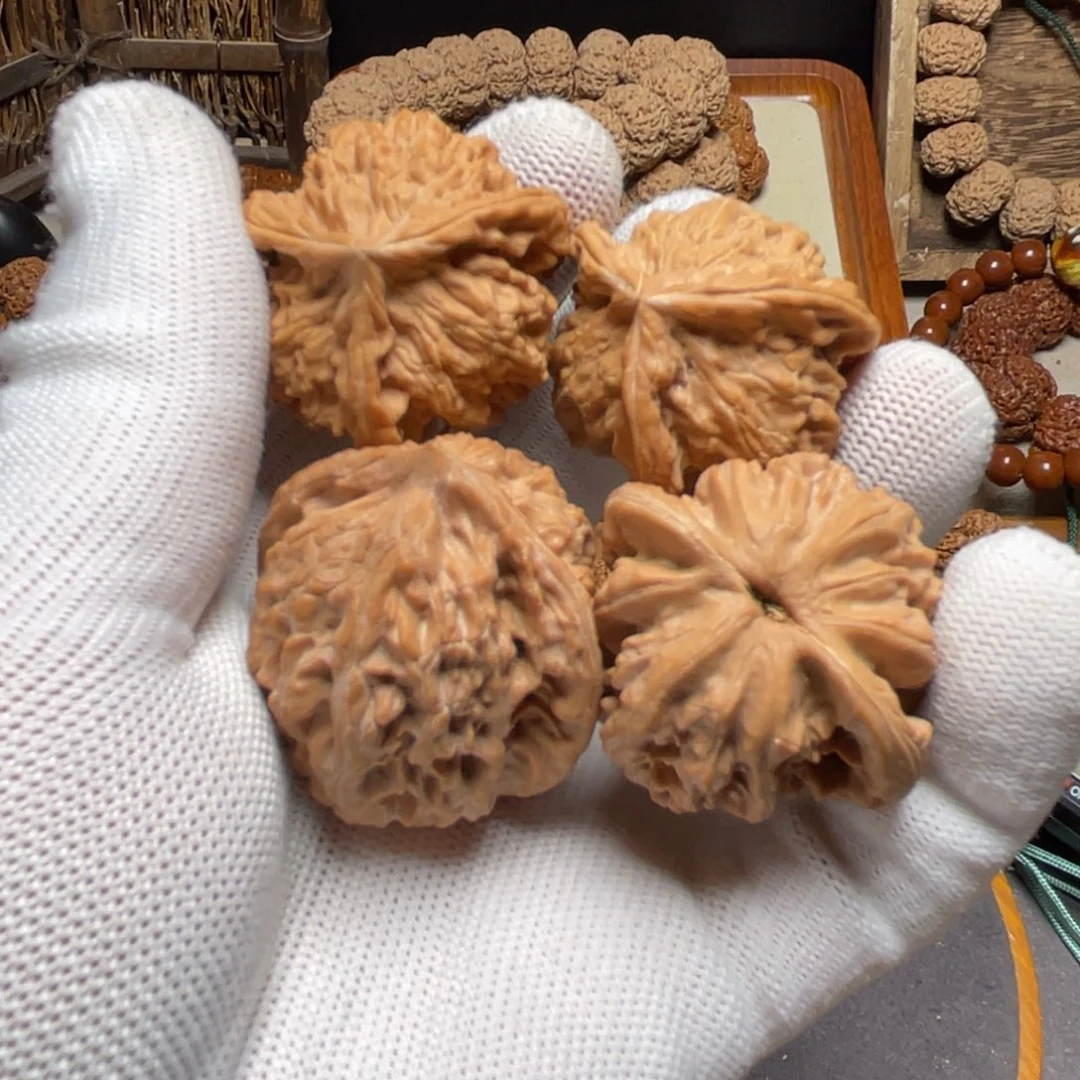 金刚菩提手串二*盘山三棱，云雾山核桃