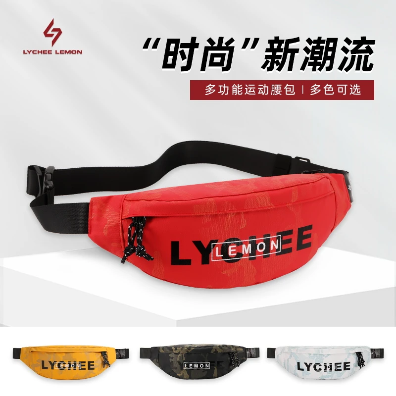 户外运动腰包男女时尚跑步防水手机腰包健身休闲斜挎包马拉松骑行