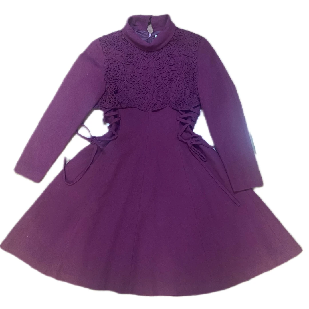 精品女士复古连衣裙套装百搭时尚针织外套秋冬季日系