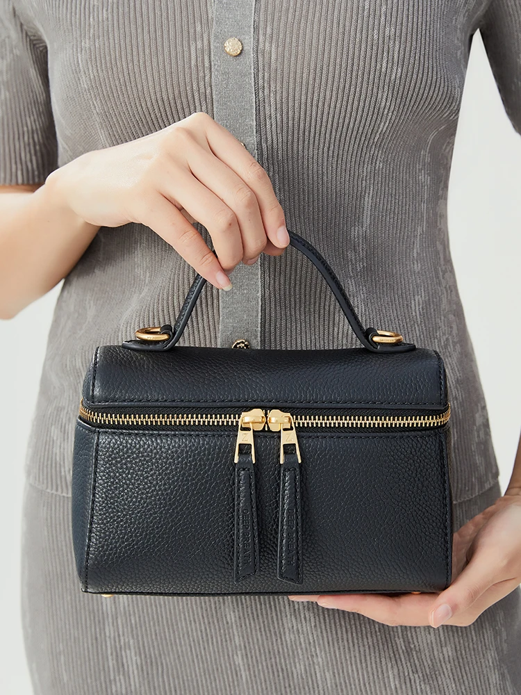 夏季通勤气质手提便当包单肩斜挎包女多功能简约网红高档时尚女士