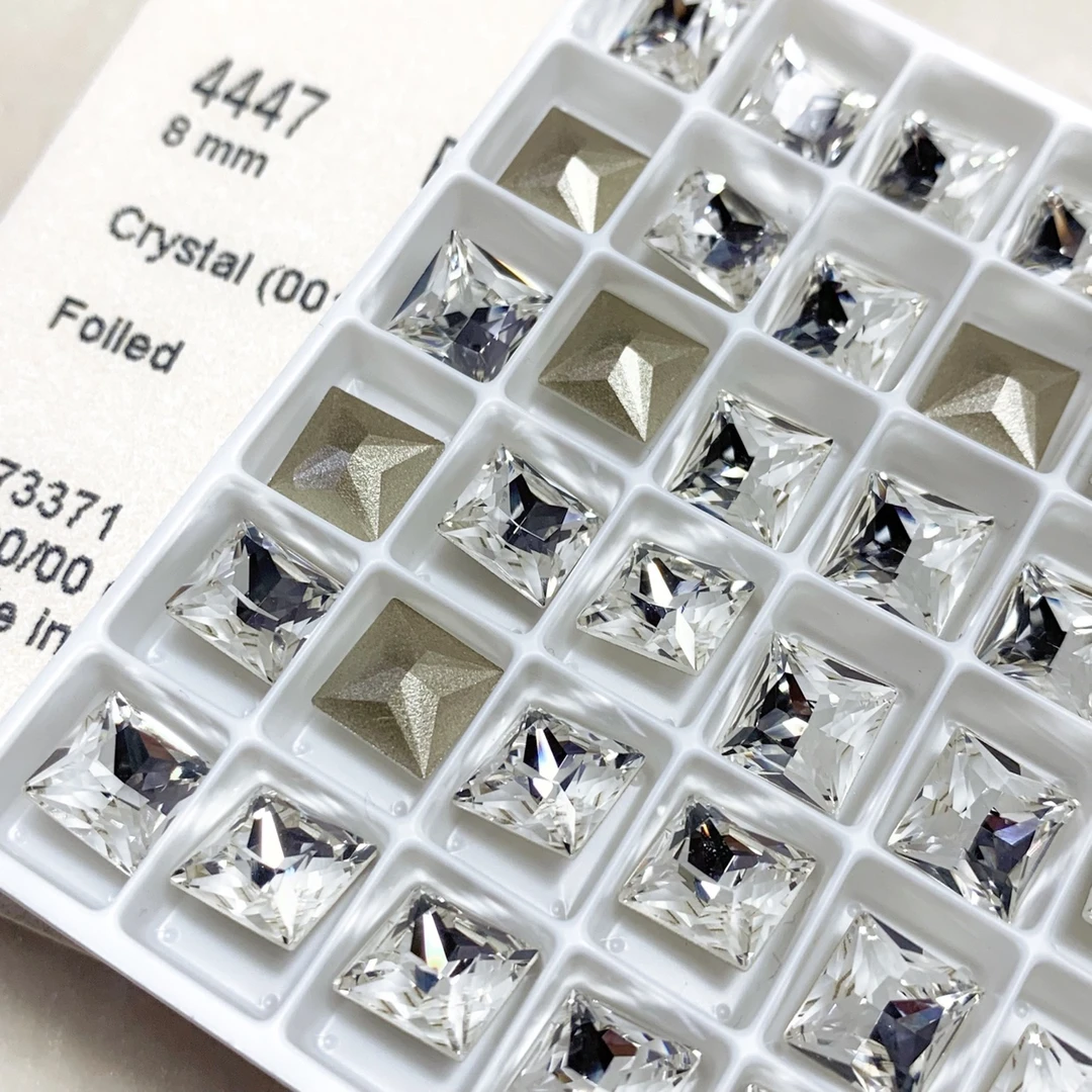 新店开业（进口）奥地利正品施华洛2776多边菱角华子美甲钻超闪奢华