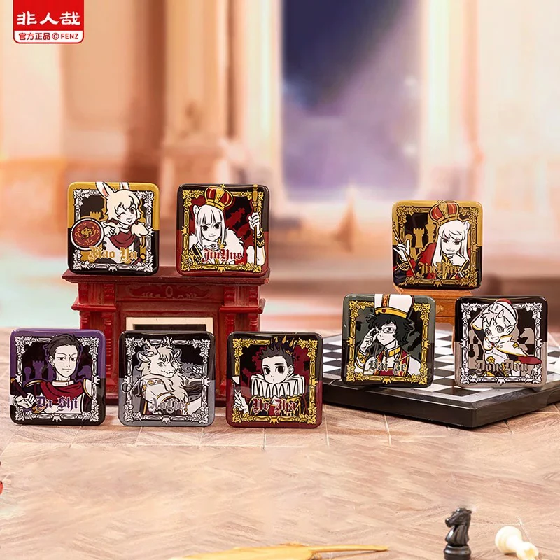 非人哉国际象棋系列马口铁徽章盲盒58mm