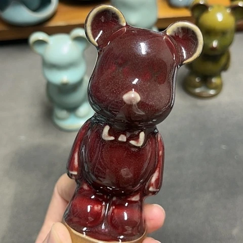 原产地原矿釉汝瓷瑕品