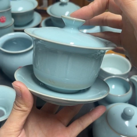 中式原矿釉原产地汝瓷全品