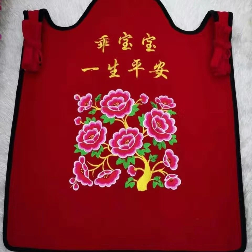 包邮云南宝宝背带布老式小孩背巾四川婴儿背扇新生儿裹背多功能