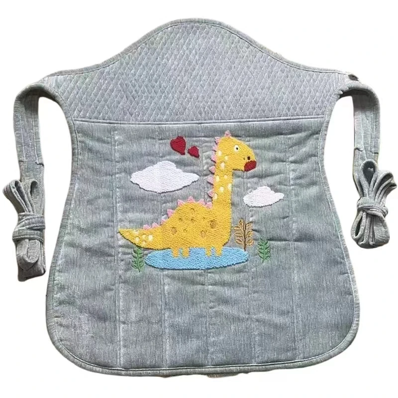 云贵川新款传统老式婴儿背带毛巾刺绣雪尼尔面料育儿背巾宝宝外出