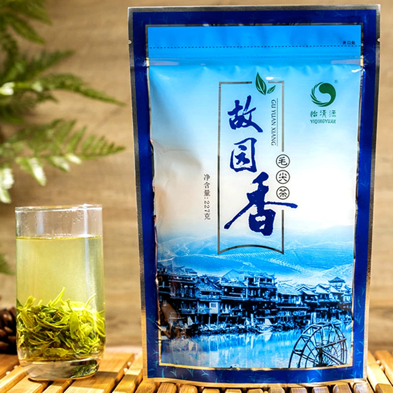 怡清源故园香毛尖茶227g特级雨前春茶新绿茶湖南特产优质嫩芽茶叶