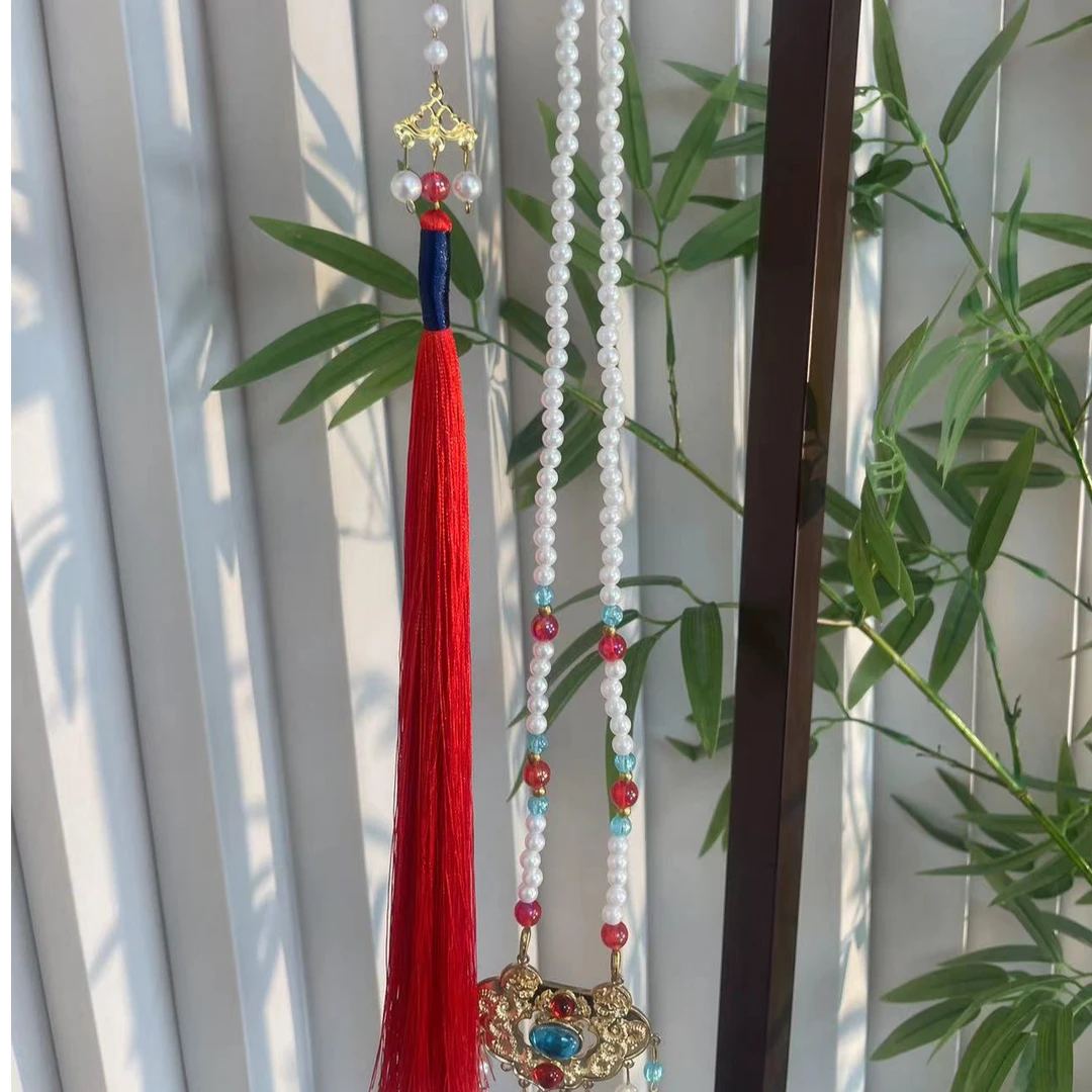 新中式国风璎珞加背云