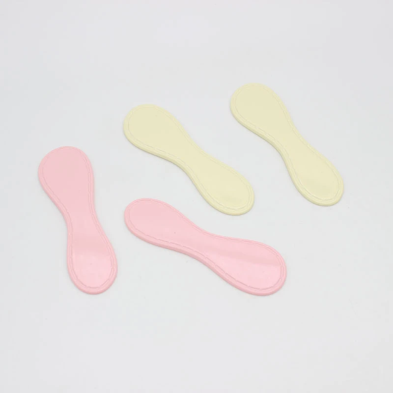 1163亮漆不对称㮋圆长条片片发夹贴片DIY饰品创意发饰材料配件