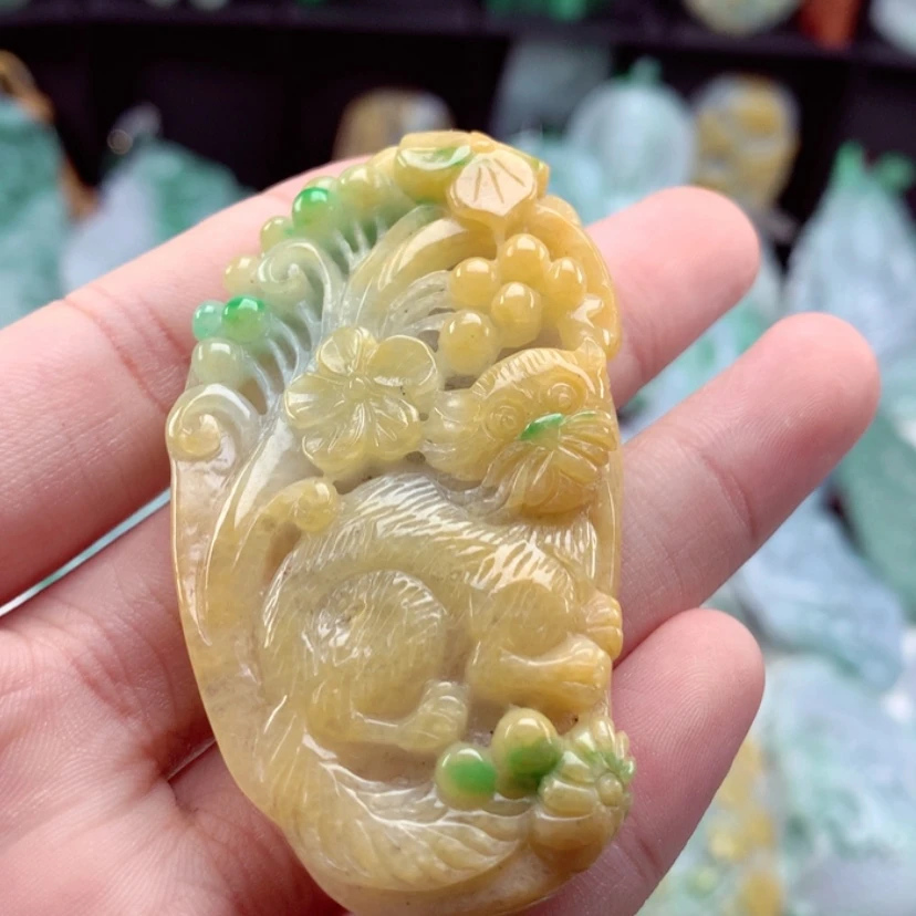 【闪购商品】翡翠吊坠(不含链)未镶嵌