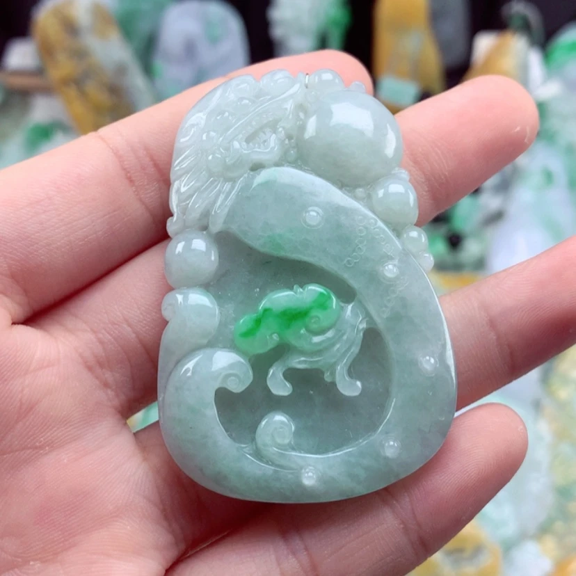 【闪购商品】翡翠吊坠(不含链)未镶嵌