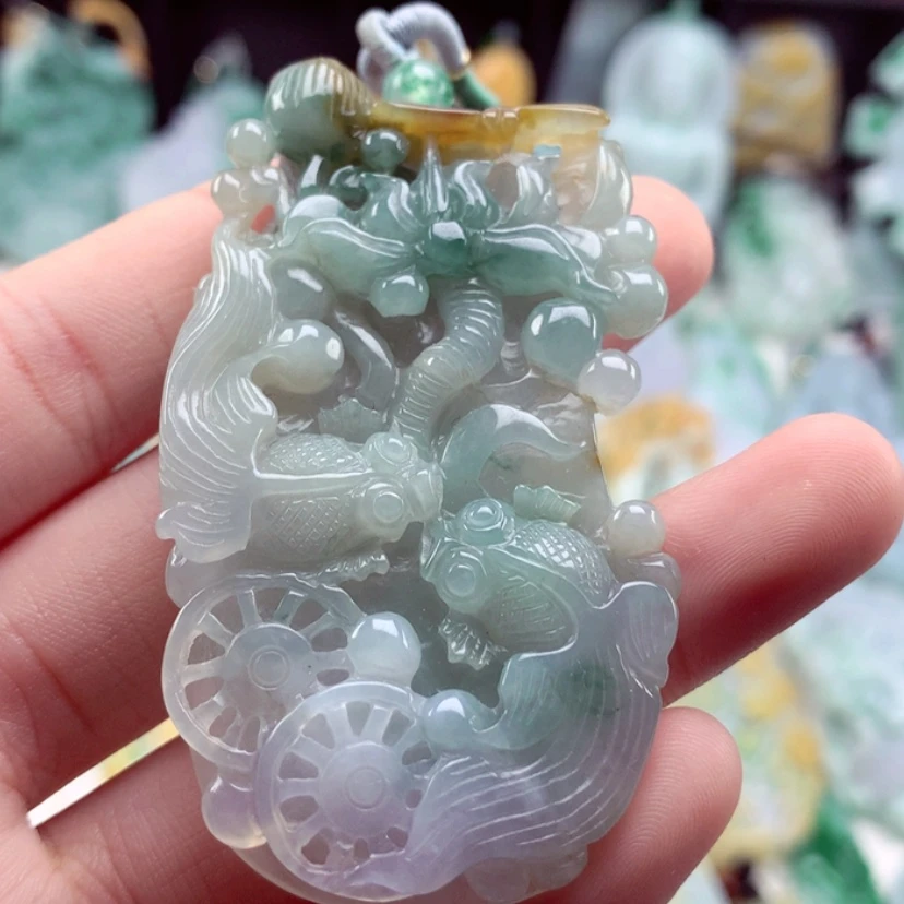 【闪购商品】翡翠吊坠(不含链)未镶嵌