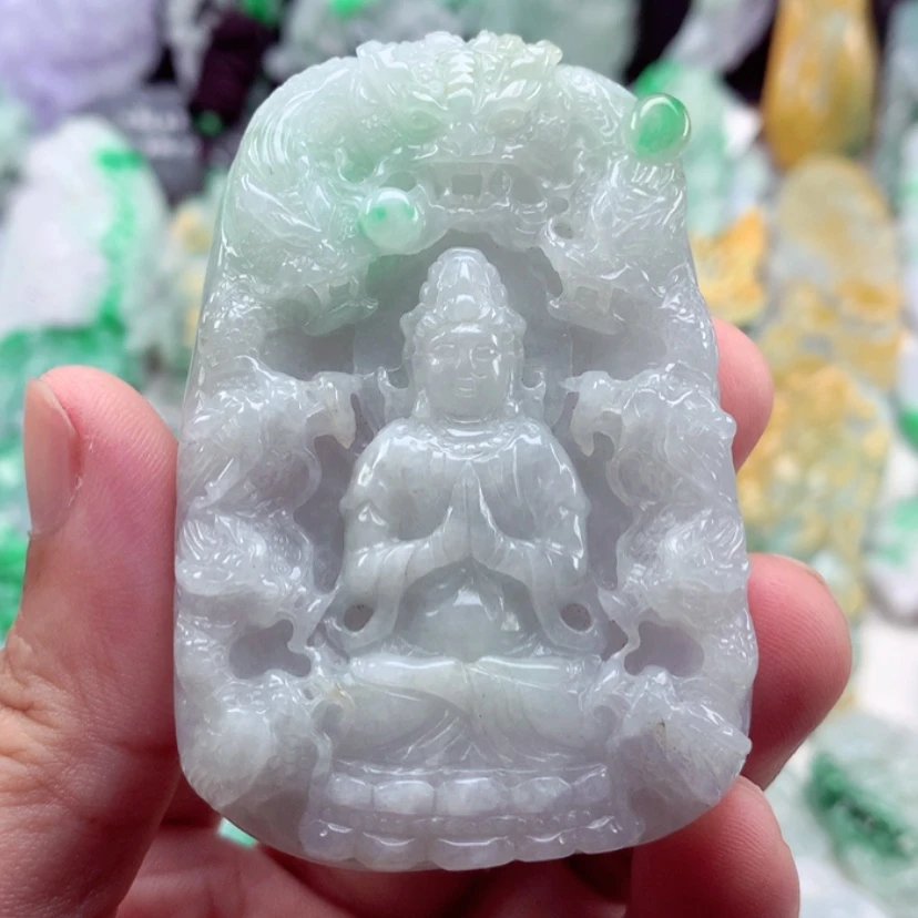 【闪购商品】翡翠吊坠(不含链)未镶嵌