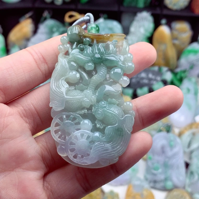 【闪购商品】翡翠吊坠(不含链)未镶嵌