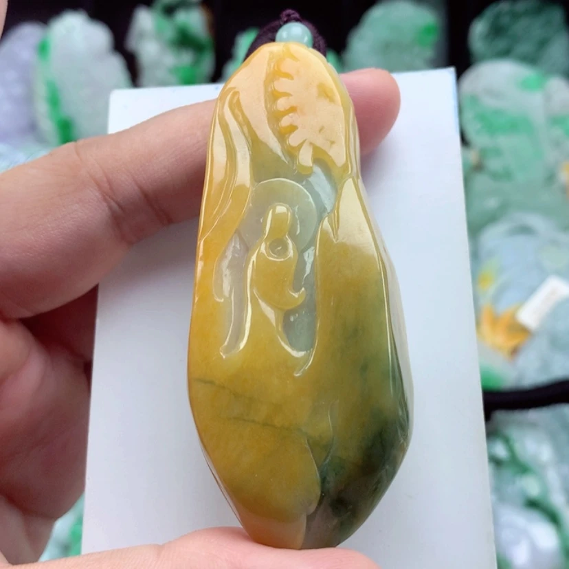 【闪购商品】翡翠吊坠(不含链)未镶嵌