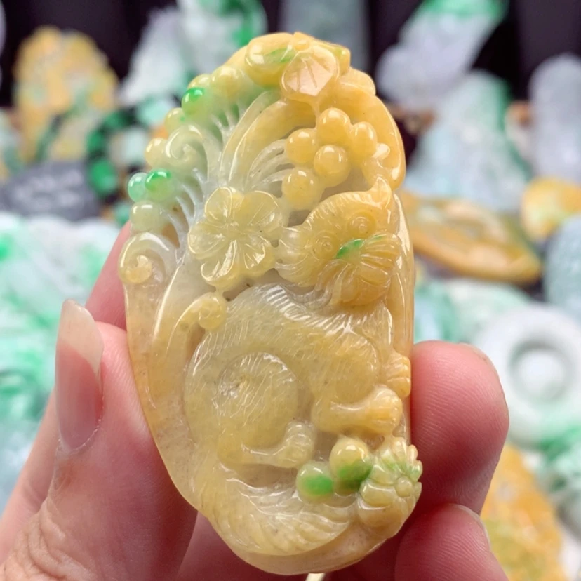 【闪购商品】翡翠吊坠(不含链)未镶嵌