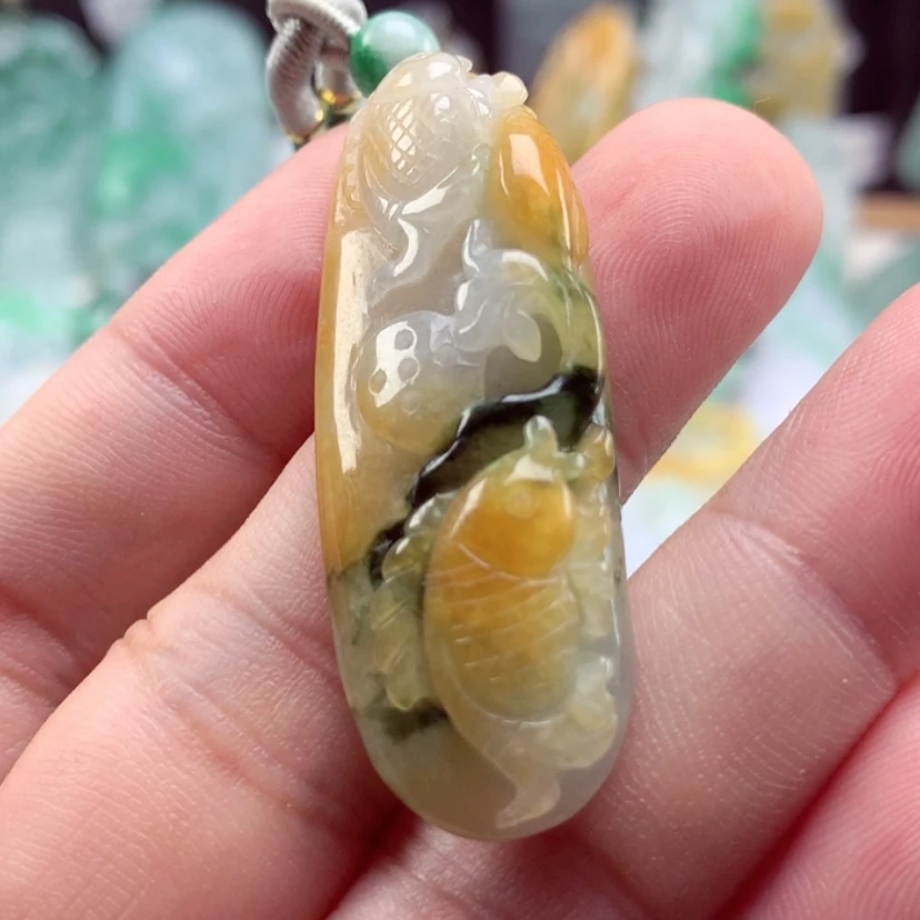 【闪购商品】翡翠吊坠(不含链)未镶嵌