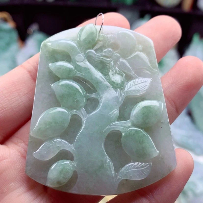 【闪购商品】翡翠吊坠(不含链)未镶嵌