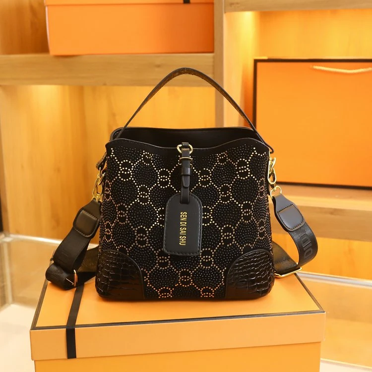 新款水桶包女士时尚单肩斜跨包1090