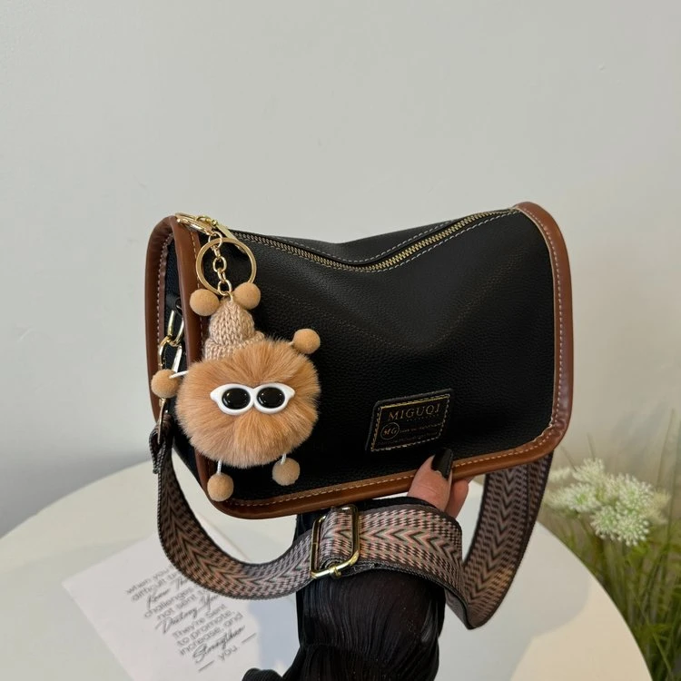 【增挂件】新款枕头包时尚百搭简约单肩斜挎包3001