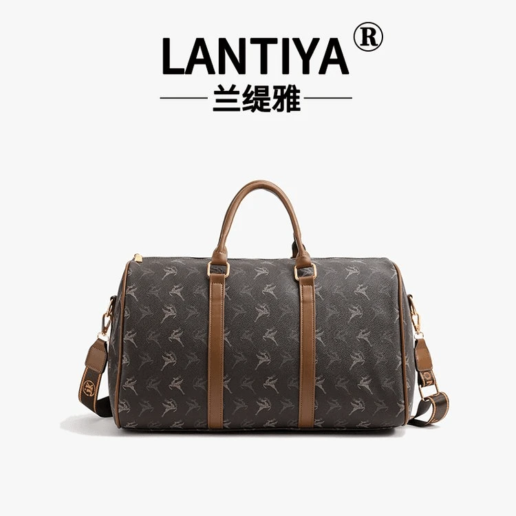 【安安补贴粉丝福利】时尚复古手提包经典单肩旅行袋轻奢单肩包6005